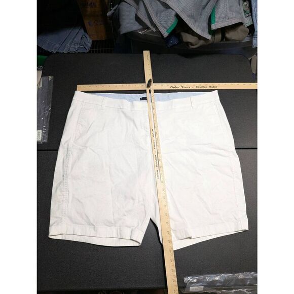 J. Crew Classic White Flat Front Shorts Women's 20 - Picture 5 of 5